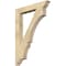 Ekena Millwork Balboa Traditional Rough Sawn Bracket, Douglas Fir, 4"W x 30"D x 42"H BKT04X30X42BOA01RDF - alternate 1